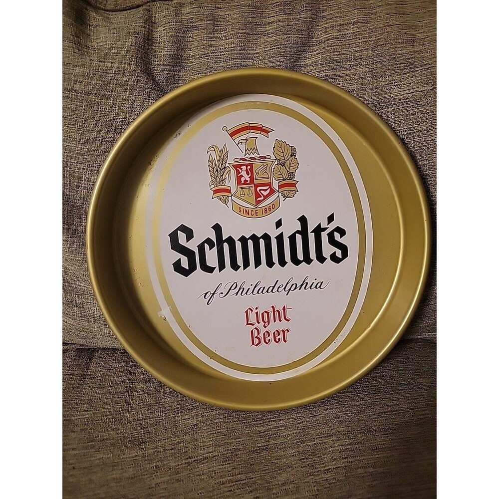 SCHMIDTS OF PHILADELPHIA TRAY BEER AS BEER SHOULD BE VINTAGE VGC